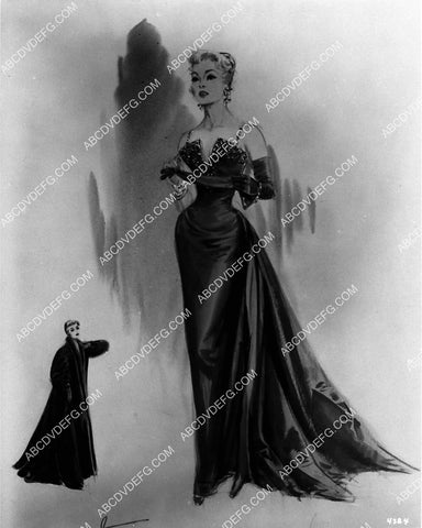 MGM Studios costume wardrobe sketch by Irene for film The Opposite Sex 2196-17