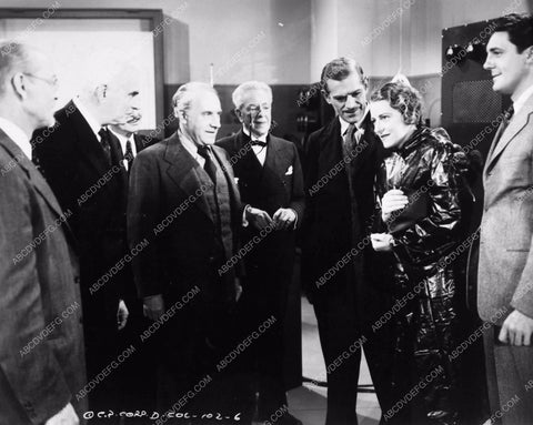 Boris Karloff and cast sci-fi film The Devil Commands 2216-07