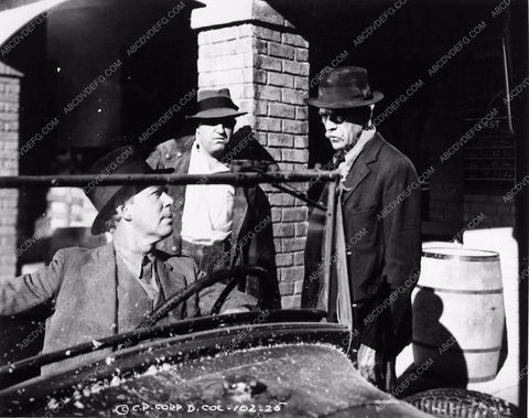 Boris Karloff and cast sci-fi film The Devil Commands 2216-23