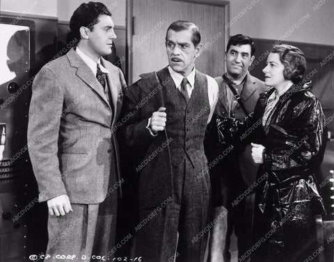 Boris Karloff and cast sci-fi film The Devil Commands 2216-26