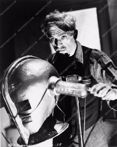 Boris Karloff and cast sci-fi film The Devil Commands 2216-32