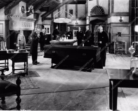 Bela Lugosi and cast from Night of Terror 2241-21