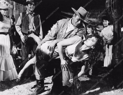 John Wayne spanking Maureen O'Hara from McClintock 2241-35