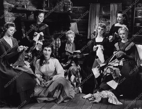 Jane Powell Ruta Lee Nancy Kilgas Betty Carr Julie all Seven Brides for Seven Brothers 2244-32