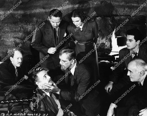 Boris Karloff Roger Pryor Jo Ann Sayers film The Man with Nine Lives 2256-32