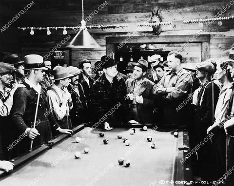 William Gargan and cast at the pool table 2290-35