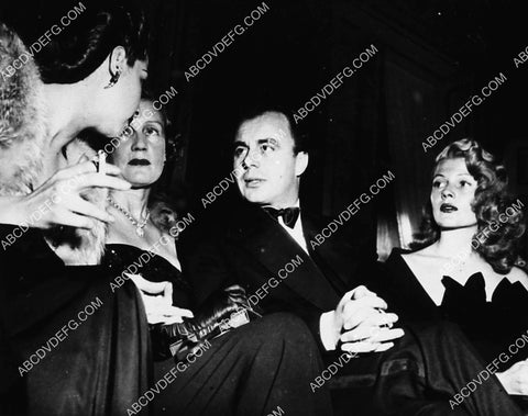 Rita Hayworth and Prince Aly Khan out with friends 2308-14