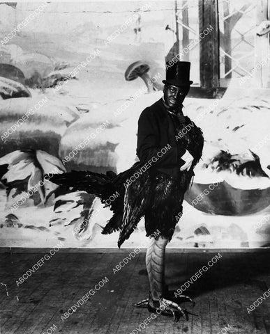 Bert Williams in chicken suit live vaudeville stage play 2343-20