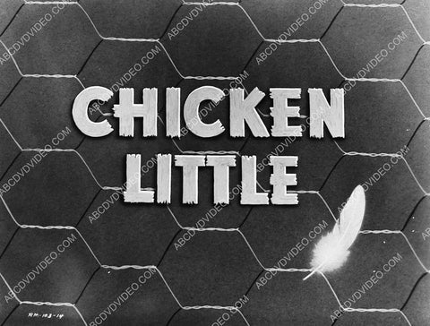 title card for animated short film Chicken Little 2374a-01