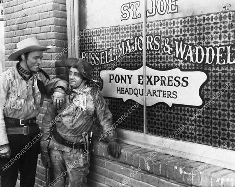 Roy Rogers Raymond Hatton film Frontier Pony Express 2374a-32