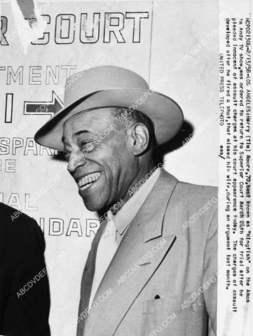 news photo Harry Tim Moore of TV Amos n Andy in superior court 2379-07