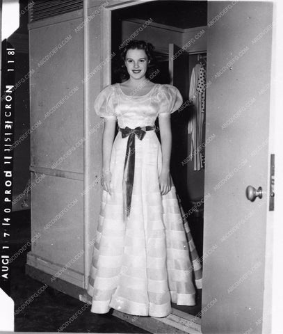 Judy Garland wardrobe shot MGM dressing room behind the scenes 2536-06