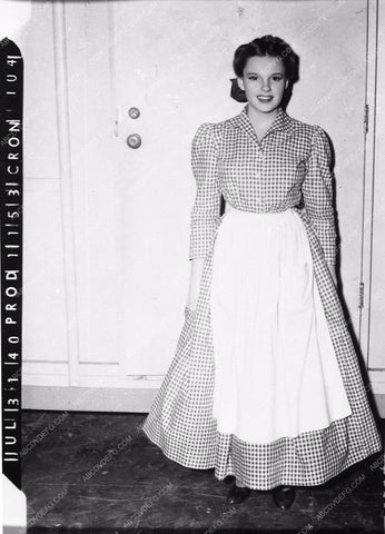 Judy Garland wardrobe shot MGM dressing room behind the scenes 2536-07