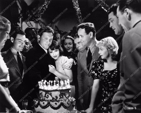 Louise Rainer Spencer Tracy birthday cake film Big City 2536-34