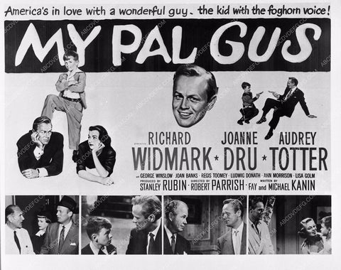 Richard Widmark Joanne Dru add slick My Pal Gus 2560-01