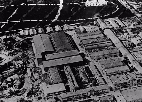 historic Los Angeles Paramount Studios aerial view 2578-32