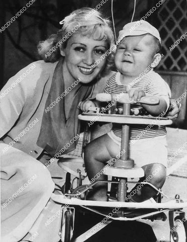 Joan Blondell playing w her son 2666-3