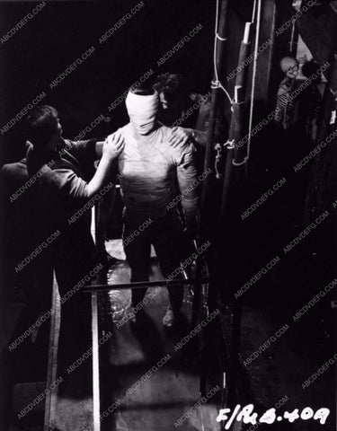 behind the scenes Hammer Horror Curse of Frankenstein 2706-20