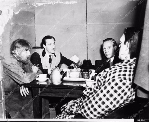 maleup artist Jack Pierce and Bela Lugosi Son of Frankenstein 2707-08
