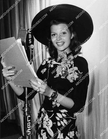 Rita Hayworth for CBS radio 2713-13