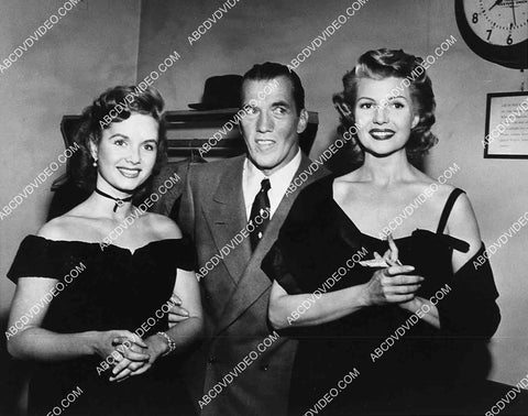 candid Debbie Reynolds Ed Sullivan Rita Hayworth 2714-15