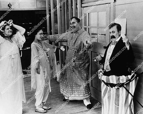 Gloria Swanson Mack Swain Chester Conklin unknown silent film short 2729-16