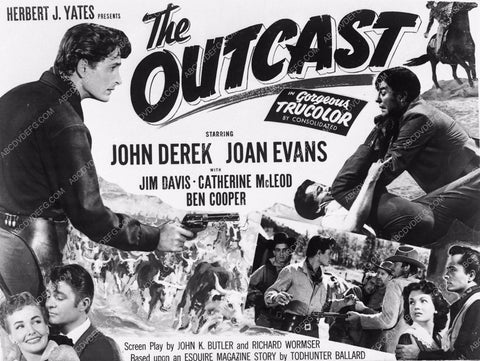 John Derek western film The Outcast 2730-05