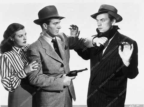 Sheila Ryan John Ireland Hugh Beaumont film Railroaded 2751-33