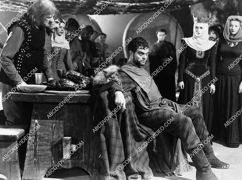 Orson Welles Jeanette Nolan film MacBeth 2753-12