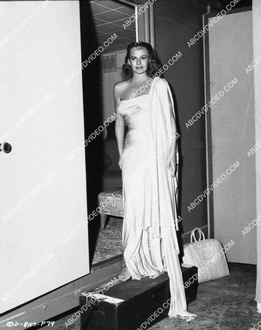 Rita Hayworth coming out of her dressing room film Salome 2753-31