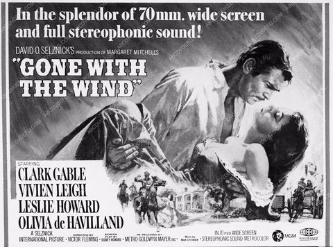 Gone With the Wind 70mm add slick 2766-04