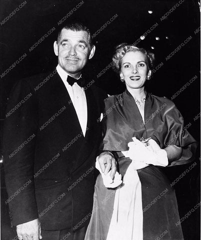 Clark Gable Anita Colby candid out on the town 2766-10