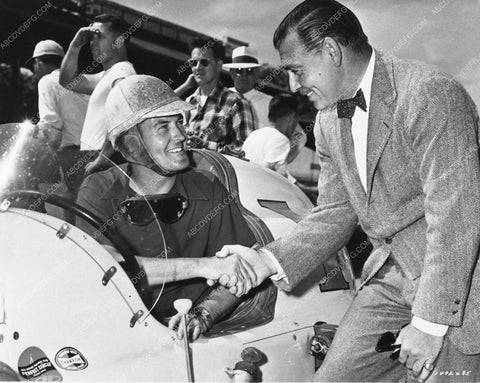 candid Clark Gable fellow motorhead racecar driver Johnny Parsons 2766-13