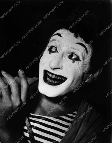 mime Marcel Marceau portrait 2778-21