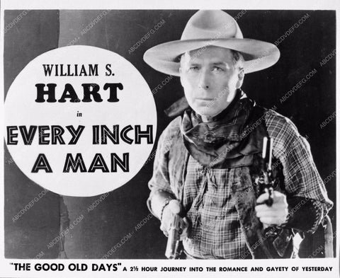 William S. Hart silent western film Every Inch a Man 2785-22