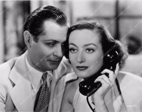 Robert Montgomery Joan Crawford on the phone No More Ladies 2793-15