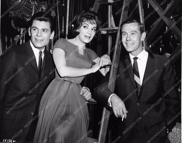 Jim Hutton Connie Francis Johnny Carson candid Looking for Love 2818-0 ...