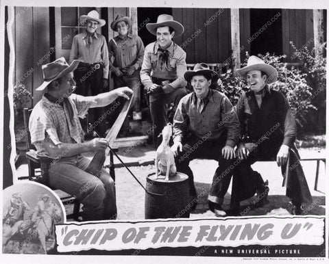 Bob Baker Johnny Mack Brown western film Chip of the Flying U 2818-19