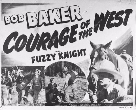 Bob Baker western film Courage of the West 2818-20