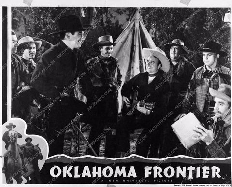 Bob Baker Johnny Mack Brown western film Oklahoma Frontier 2818-27