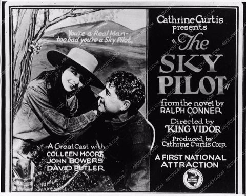 ad slick Colleen Moore The Sky Pilot 2829-01