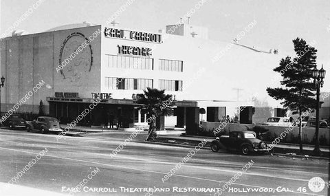 2878-001 historic Los Angeles Hollywood Earl Carroll Thaetre 2878-001