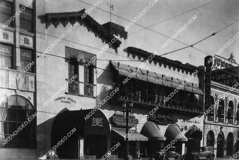 2878-002 circa 1925 historic Los Angeles Hollywood The Montmartre Café 2878-002