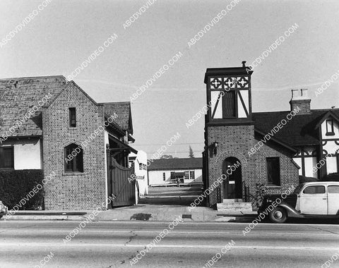 2878-019 circa 1950 historic Los Angeles Hollywood Chaplin Studios 2878-019