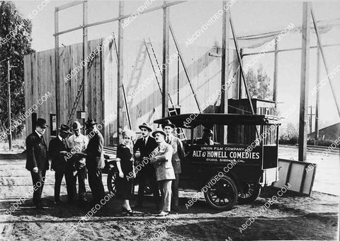 2878-026 historic Los Angeles Hollywood Alt & Howell Comedies Union Film Studios cool old truck 2878-026