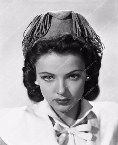 stunning Gene Tierney portrait 2909b-35