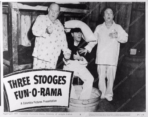 Three Stooges Moe Larry Joe Besser comedy Fun-O-Rama 2919-14