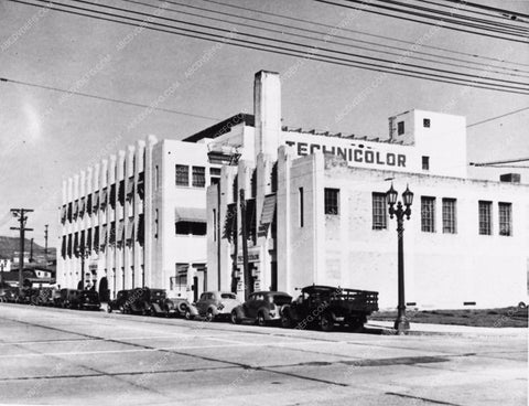 1938 historic Los Angeles Hollywood Technicolor Lab Building 2920-08