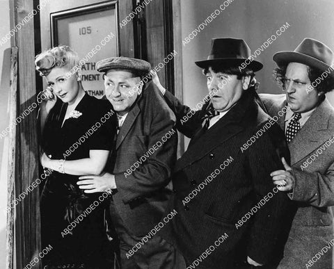 2929-001 Christine McIntyre, 3 Stooges, Moe, Larry Curly Columbia short subject 2929-001