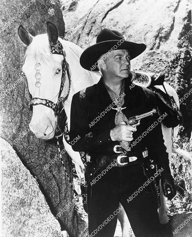2929-023 William Boyd Hopalong Cassidy w his horse 2929-023